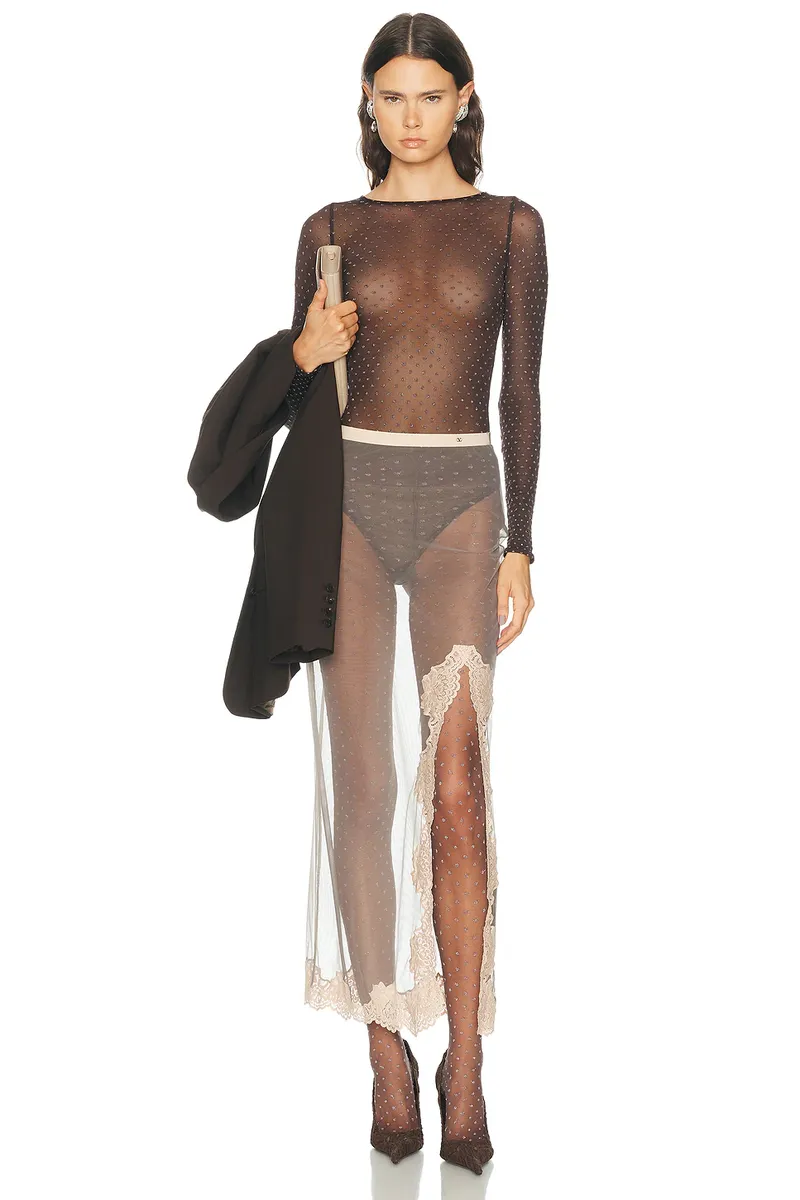 Wolford Shimmer Dots Tights | Thumbnail 2 Wolford Shimmer Dots Tights | Thumbnail 2
