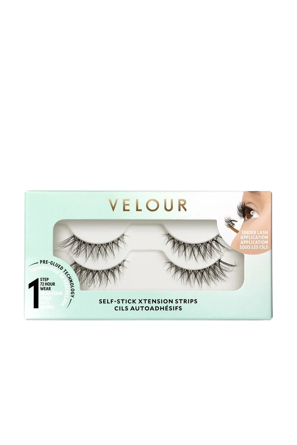 Velour Lashes Flared & Flirty Velour-Xtensions Self-Stick Strip Lashes