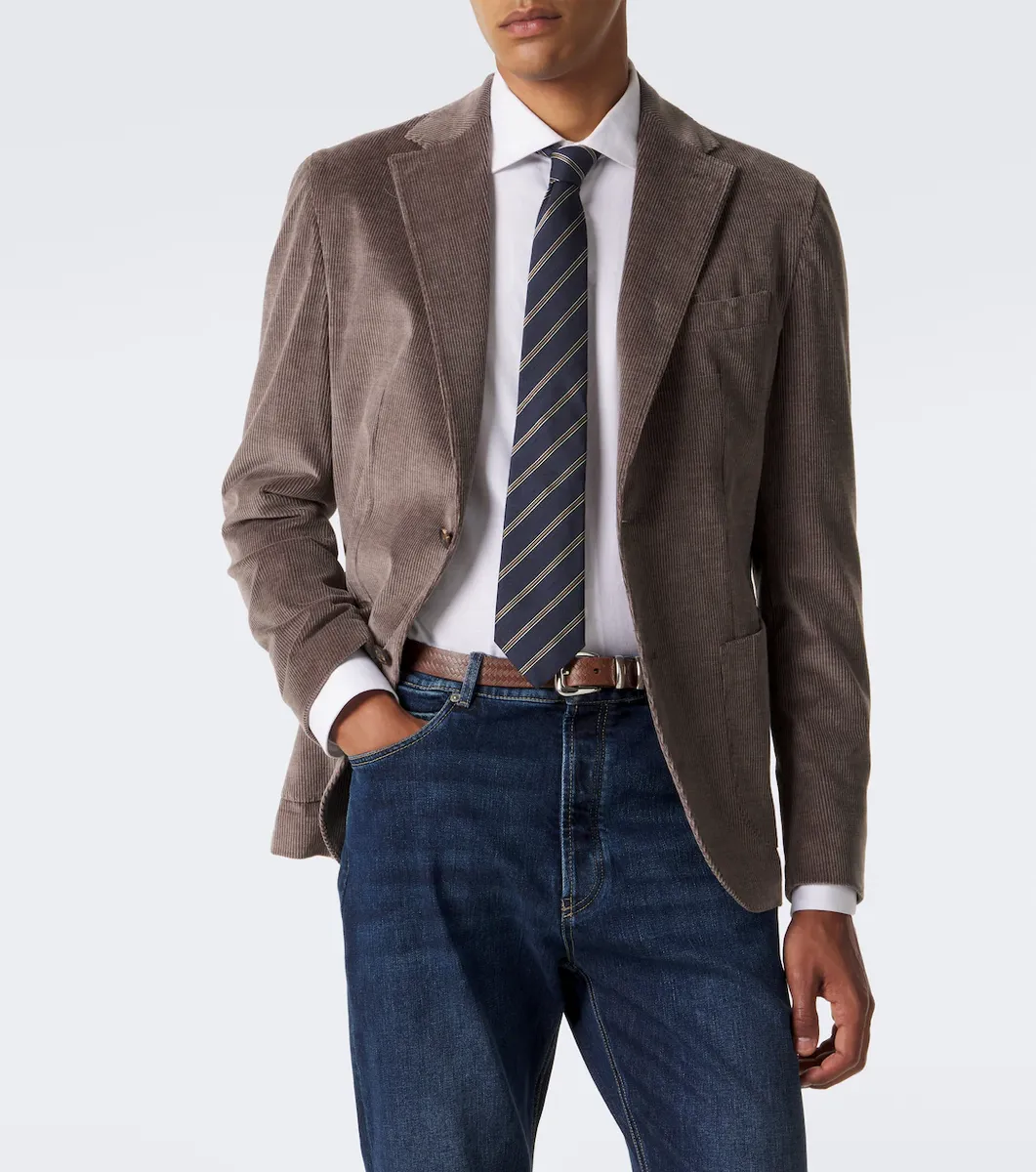 ELEVENTY Cotton and cashmere corduroy blazer | Thumbnail 2