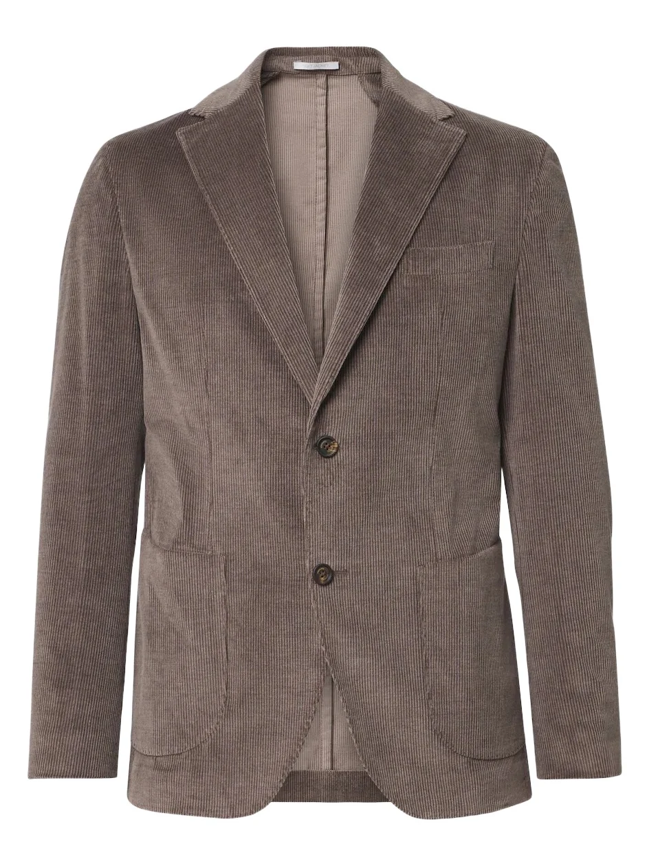 ELEVENTY Cotton and cashmere corduroy blazer
