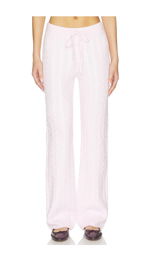 Skims Sweater Knit Cable Straight Leg Pant | Thumbnail 2 Skims Sweater Knit Cable Straight Leg Pant | Thumbnail 2