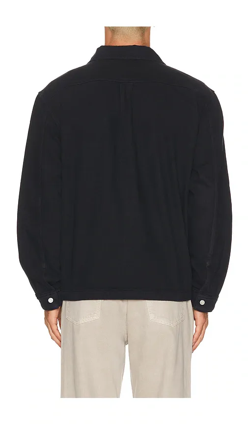 Frame Textured Terry Double Pocket Relaxed Shirt | Thumbnail 2 Frame Textured Terry Double Pocket Relaxed Shirt | Thumbnail 2
