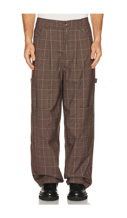 Pas Une Marque Plaid Carpenter Pants | Thumbnail 2 Pas Une Marque Plaid Carpenter Pants | Thumbnail 2