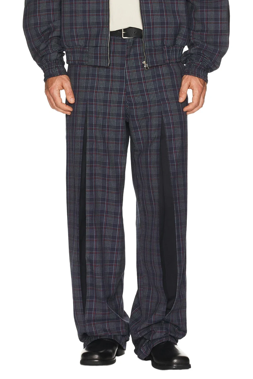 Pas Une Marque Plaid Trousers