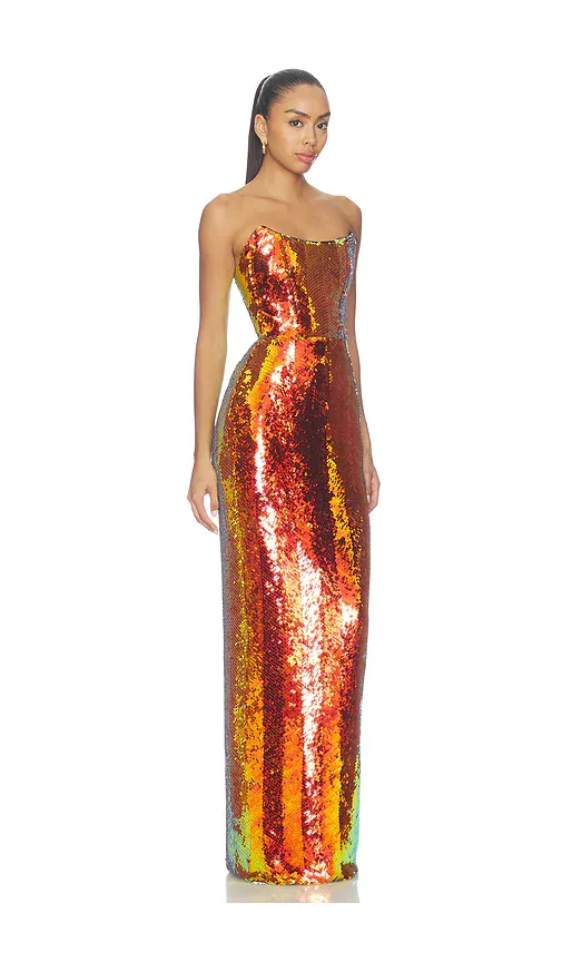 Zhivago Mirage Column Gown | Thumbnail 2