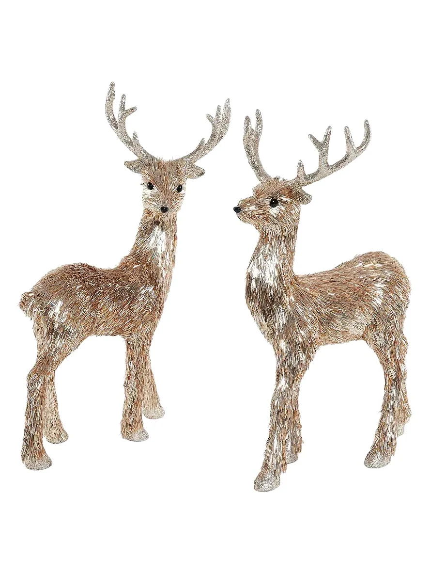 Festive Fiber Blend Standing Deer Festive Fiber Blend Standing Deer