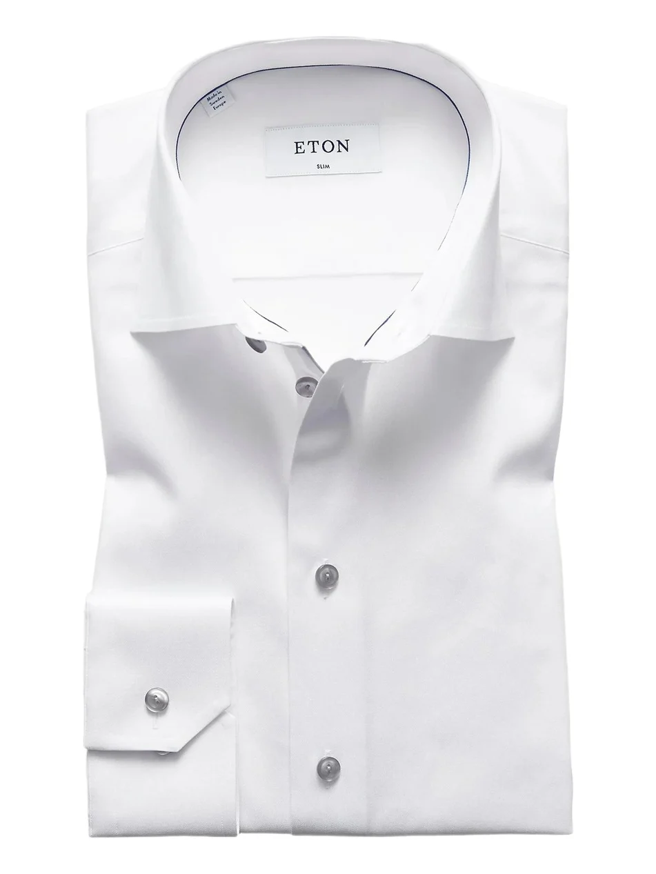 Eton Men's Slim-Fit Twill Shirt