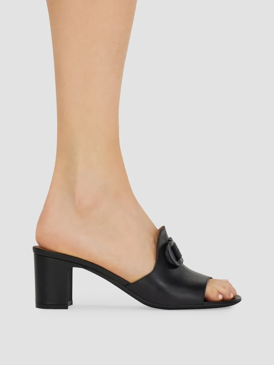 Ferragamo Women's Gancini 55MM Rexy Mules | Thumbnail 2