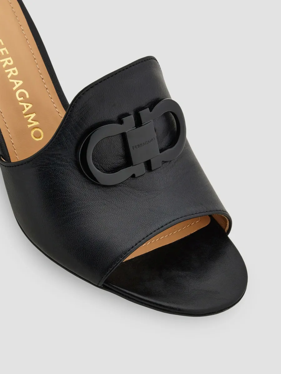 Ferragamo Women's Gancini 55MM Rexy Mules | Thumbnail 5