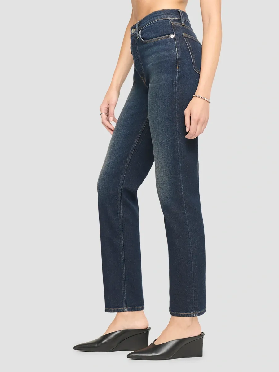 RE/DONE Women's Core Pipe High-Rise Straight-Leg Jeans | Thumbnail 4 RE/DONE Women's Core Pipe High-Rise Straight-Leg Jeans | Thumbnail 4