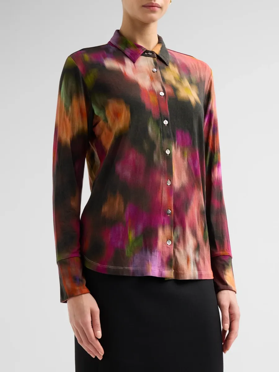 Johnny Was Women's The Janie Favorite Floral Button-Down Shirt | Thumbnail 4 Johnny Was Women's The Janie Favorite Floral Button-Down Shirt | Thumbnail 4