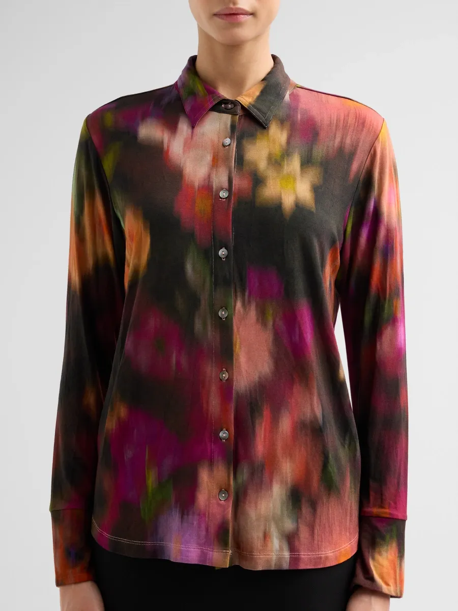 Johnny Was Women's The Janie Favorite Floral Button-Down Shirt | Thumbnail 5 Johnny Was Women's The Janie Favorite Floral Button-Down Shirt | Thumbnail 5