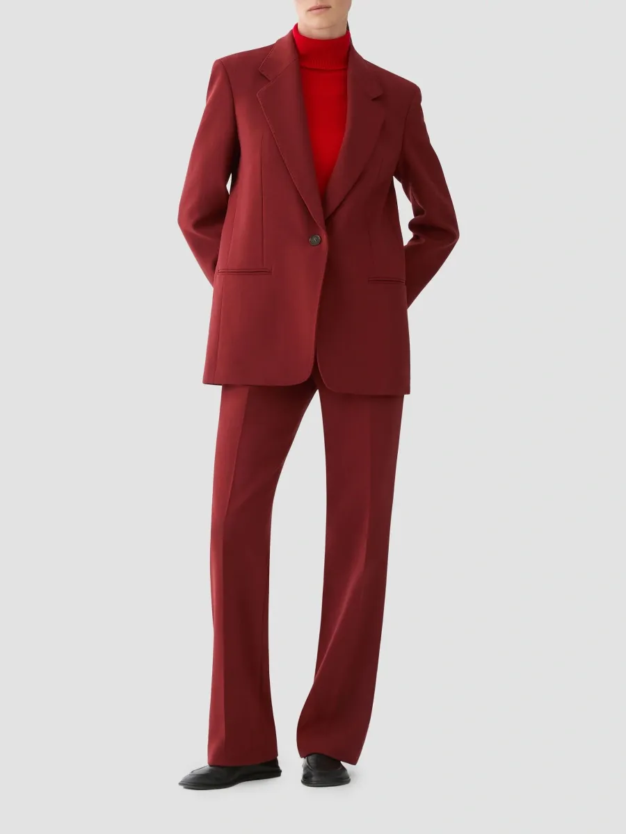 Lafayette 148 New York Women's Double Lapel Single-Button Blazer | Thumbnail 2