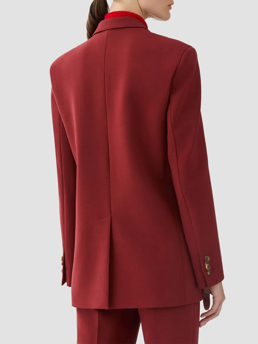 Lafayette 148 New York Women's Double Lapel Single-Button Blazer | Thumbnail 3