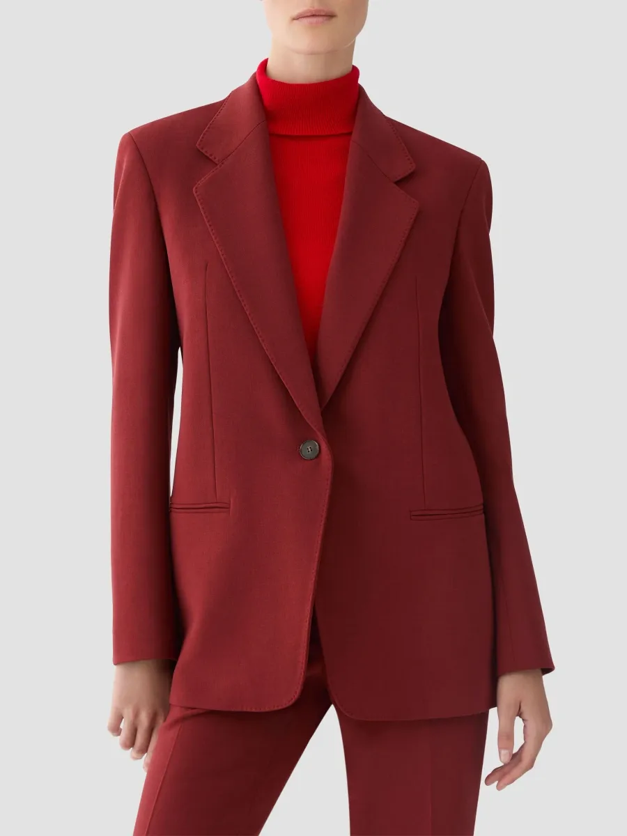 Lafayette 148 New York Women's Double Lapel Single-Button Blazer | Thumbnail 4
