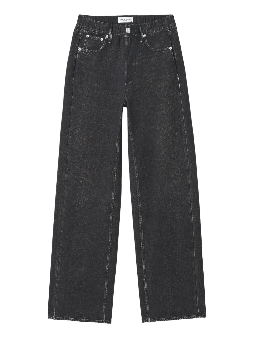 rag & bone Women's rb Miramar Fleece Wide-Leg Pants
