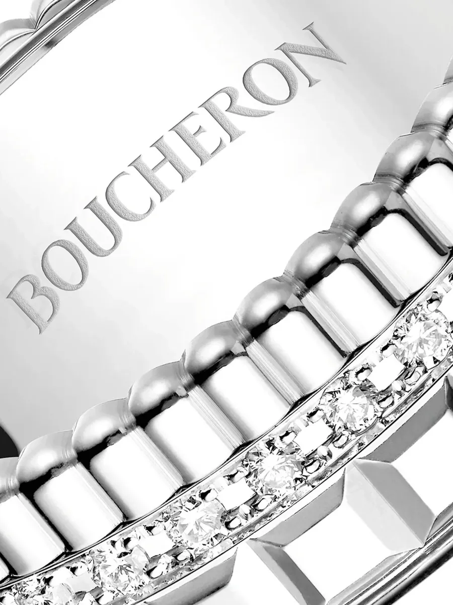 Boucheron Women's Quatre Small 18K White Gold & 0.24 TCW Diamond Ring | Thumbnail 3 Boucheron Women's Quatre Small 18K White Gold & 0.24 TCW Diamond Ring | Thumbnail 3
