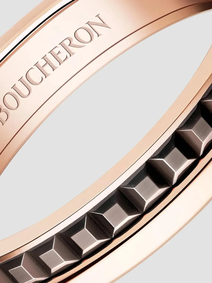 Boucheron Women's Quatre Classique 18K-Two-Tone-Gold Wedding Band | Thumbnail 4 Boucheron Women's Quatre Classique 18K-Two-Tone-Gold Wedding Band | Thumbnail 4