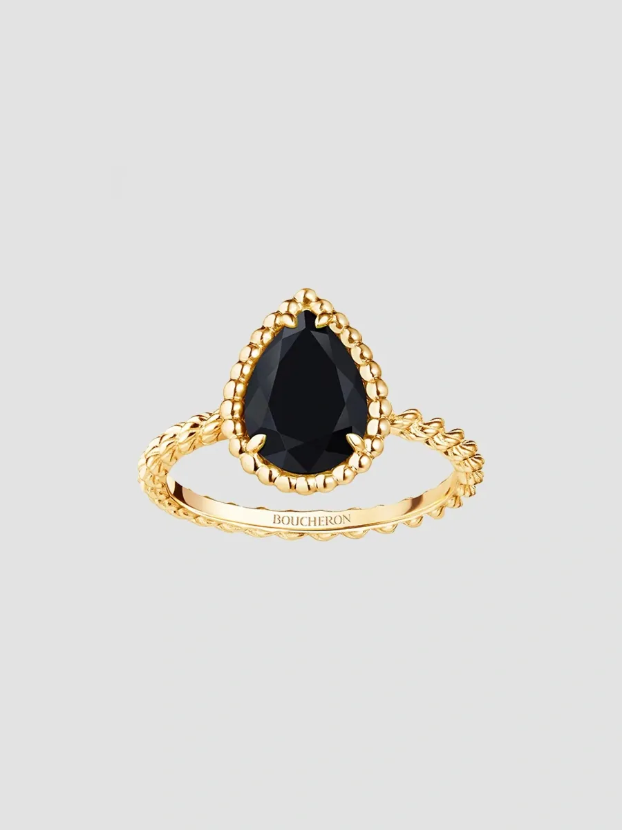 Boucheron Women's Serpent Bohème Couleur 18K Yellow Gold & Onyx Ring - Yellow Gold | Thumbnail 3 Boucheron Women's Serpent Bohème Couleur 18K Yellow Gold & Onyx Ring - Yellow Gold | Thumbnail 3