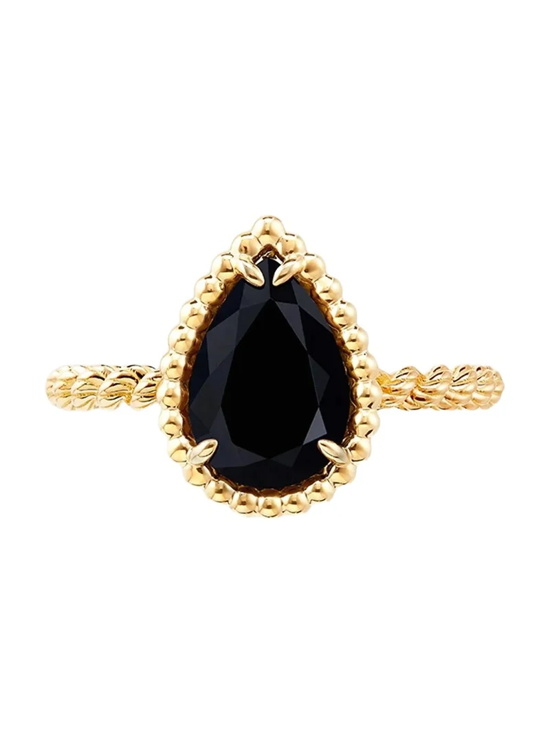 Women's Serpent Bohème Couleur 18K Yellow Gold & Onyx Ring - Yellow Gold Women's Serpent Bohème Couleur 18K Yellow Gold & Onyx Ring - Yellow Gold