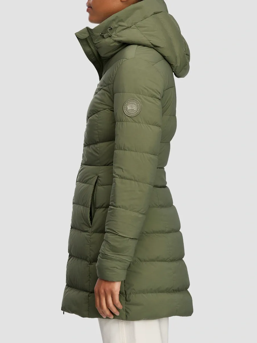 Canada Goose Women's Clair Quilted Stretch-Nylon Slim-Fit Coat | Thumbnail 6 Canada Goose Women's Clair Quilted Stretch-Nylon Slim-Fit Coat | Thumbnail 6