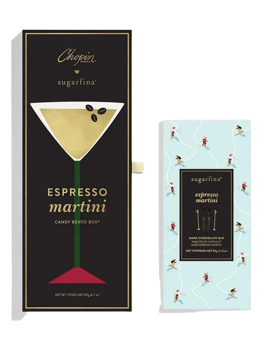 Sugarfina 2-Piece Espresso Martini 4-Count Bento Box Set