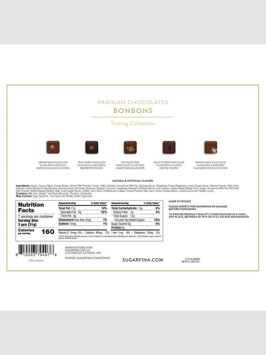 Sugarfina Parisian Chocolates 20-Piece Medium Bonbons | Thumbnail 5 Sugarfina Parisian Chocolates 20-Piece Medium Bonbons | Thumbnail 5