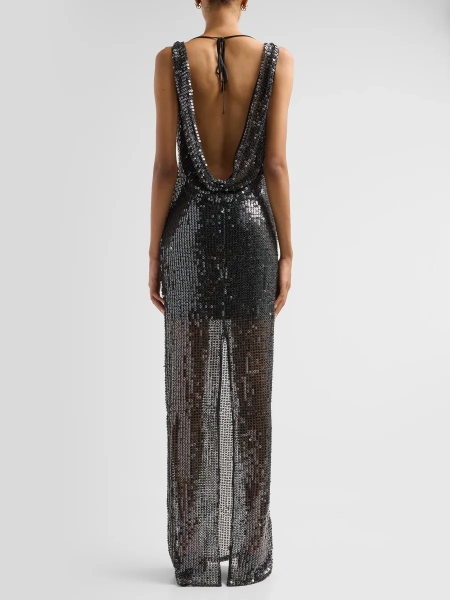 Toccin Women's Clarimond Cowlback Maxi Dress | Thumbnail 3 Toccin Women's Clarimond Cowlback Maxi Dress | Thumbnail 3