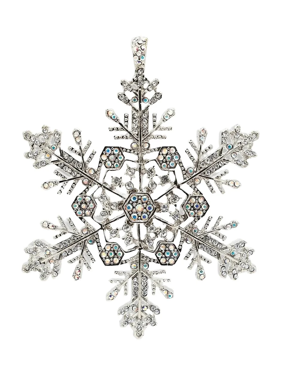 Metal Snowflake Ornament