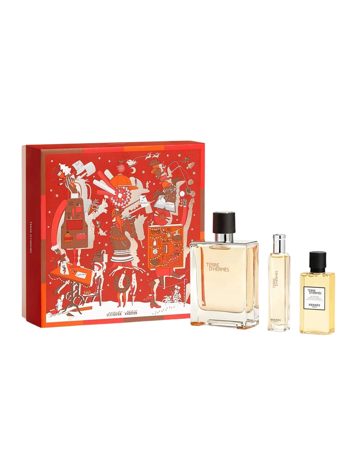 HERMÈS Terre d' 3-Piece Eau de Toilette Gift Set
