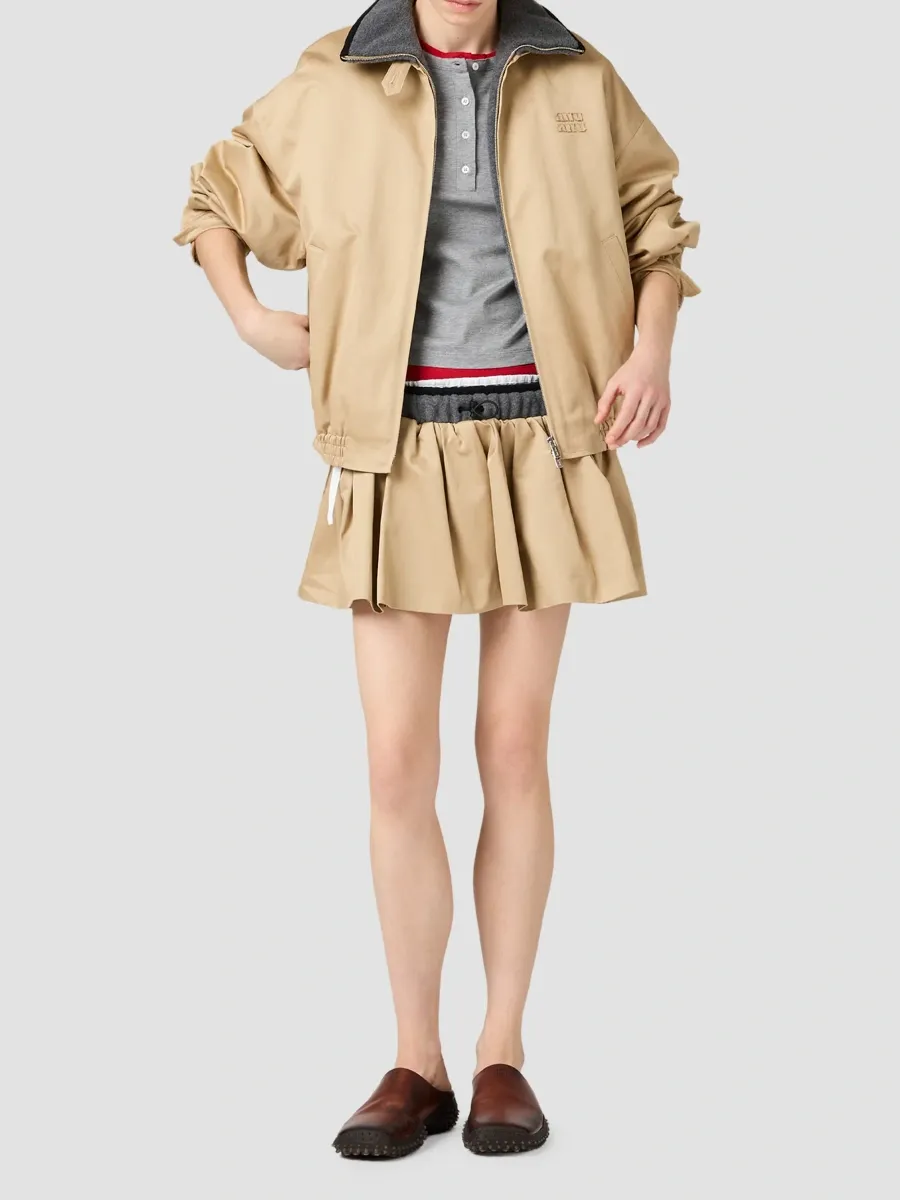Miu Miu Women's Chino Blouson Jacket | Thumbnail 2 Miu Miu Women's Chino Blouson Jacket | Thumbnail 2