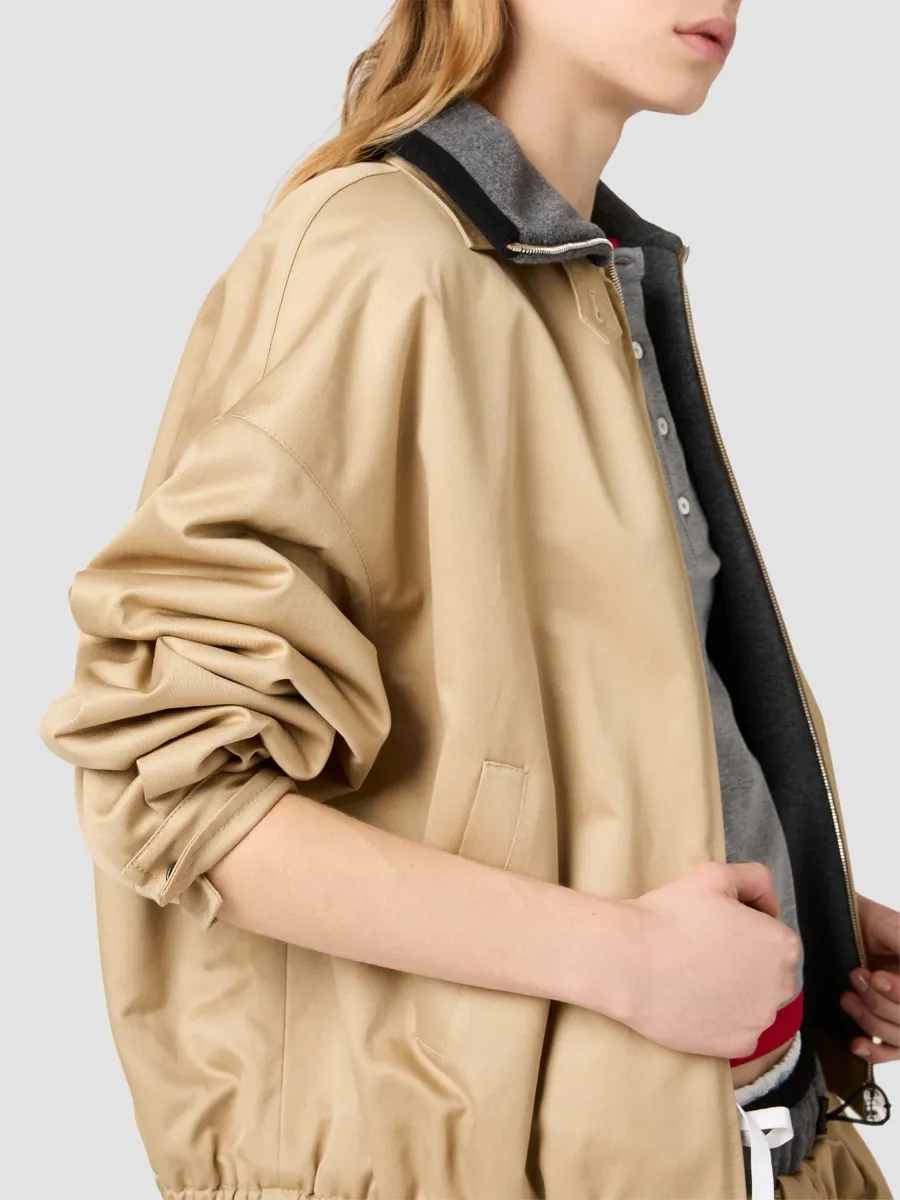 Miu Miu Women's Chino Blouson Jacket | Thumbnail 6 Miu Miu Women's Chino Blouson Jacket | Thumbnail 6