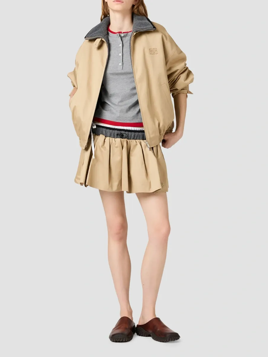 Miu Miu Women's Jersey T-Shirt | Thumbnail 2 Miu Miu Women's Jersey T-Shirt | Thumbnail 2