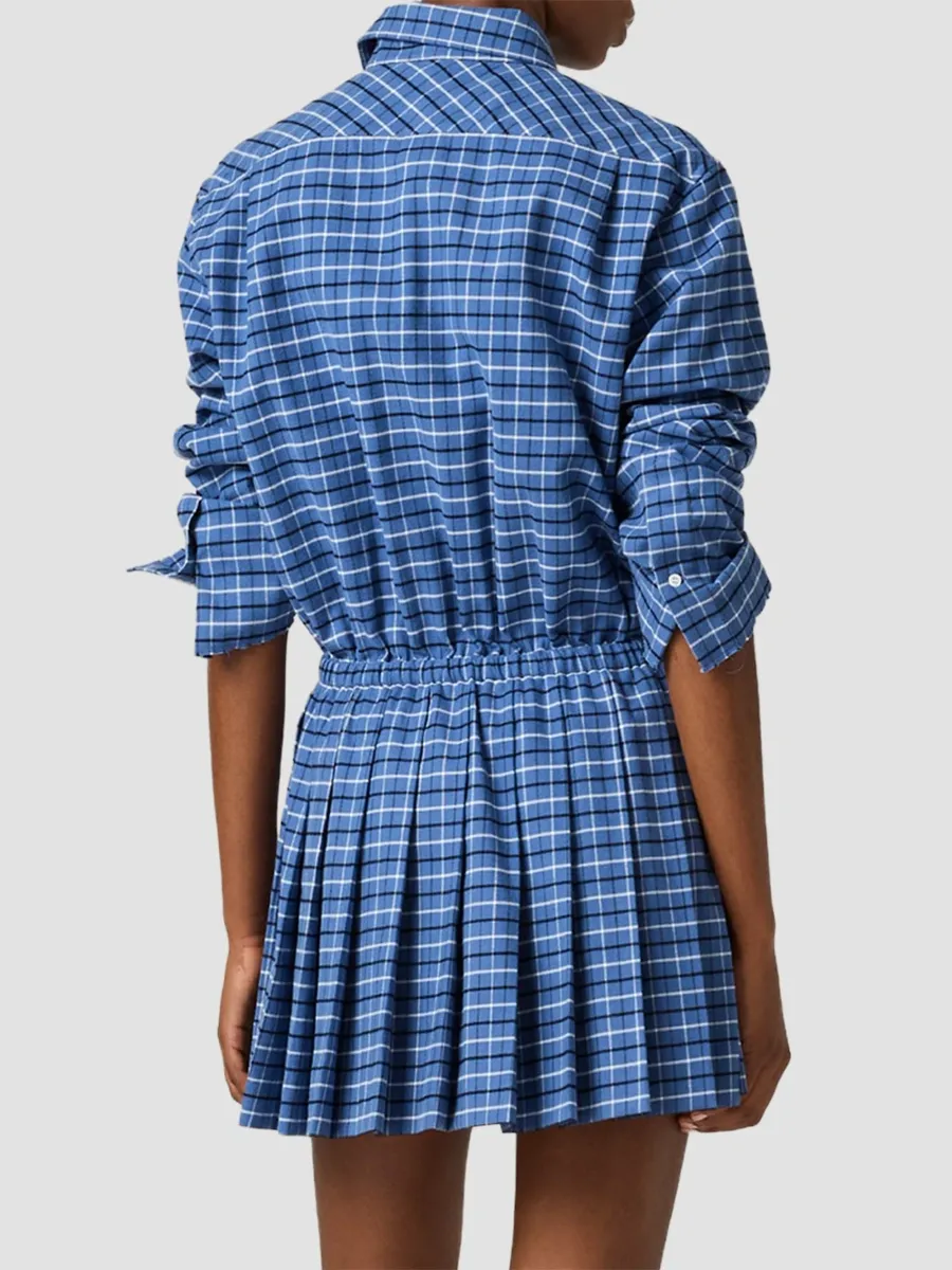 Miu Miu Women's Flannel Dress | Thumbnail 4