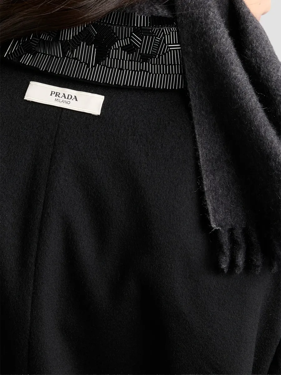 Prada Women's Single-Breasted Cashmere Jacket | Thumbnail 7