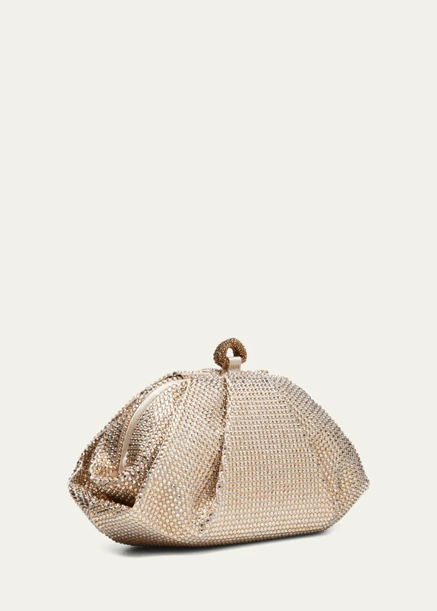 Judith Leiber Couture Gemma Pleated Crystal Clutch Bag | Thumbnail 3 Judith Leiber Couture Gemma Pleated Crystal Clutch Bag | Thumbnail 3