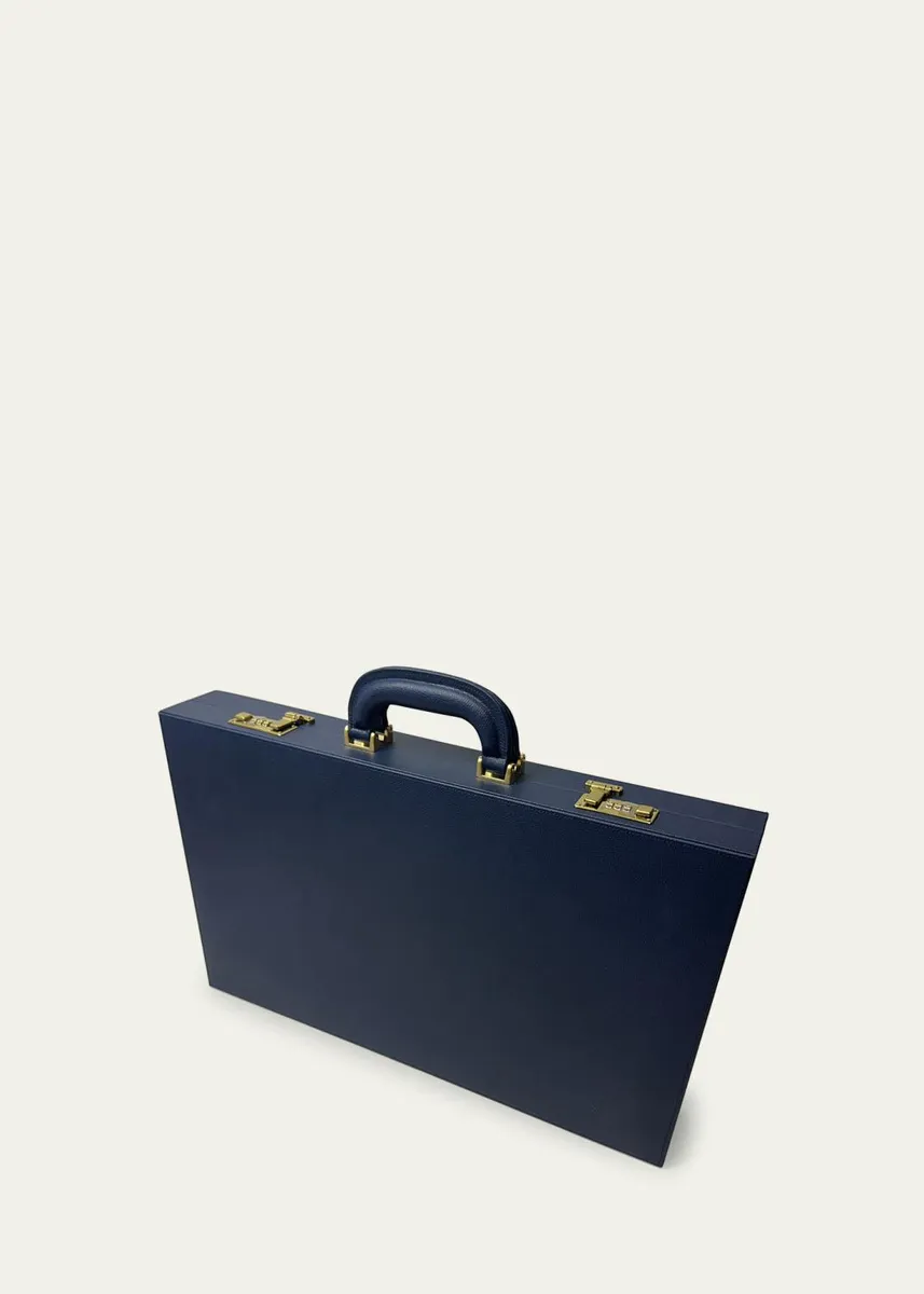 Renzo Romagnoli Large Leather Backgammon Set | Thumbnail 2