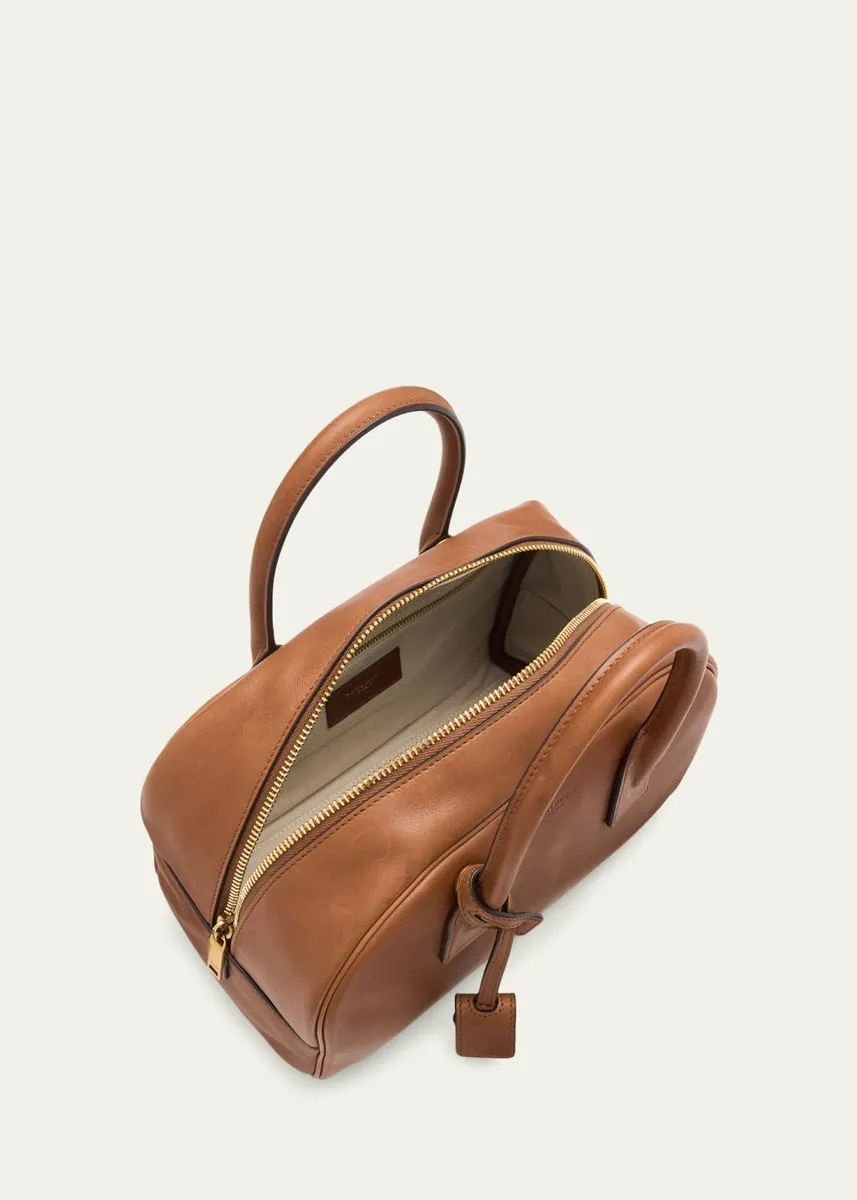 Saint Laurent Sac De Jour Boston Medium Top-Handle Bag in Smooth Leather | Thumbnail 4 Saint Laurent Sac De Jour Boston Medium Top-Handle Bag in Smooth Leather | Thumbnail 4