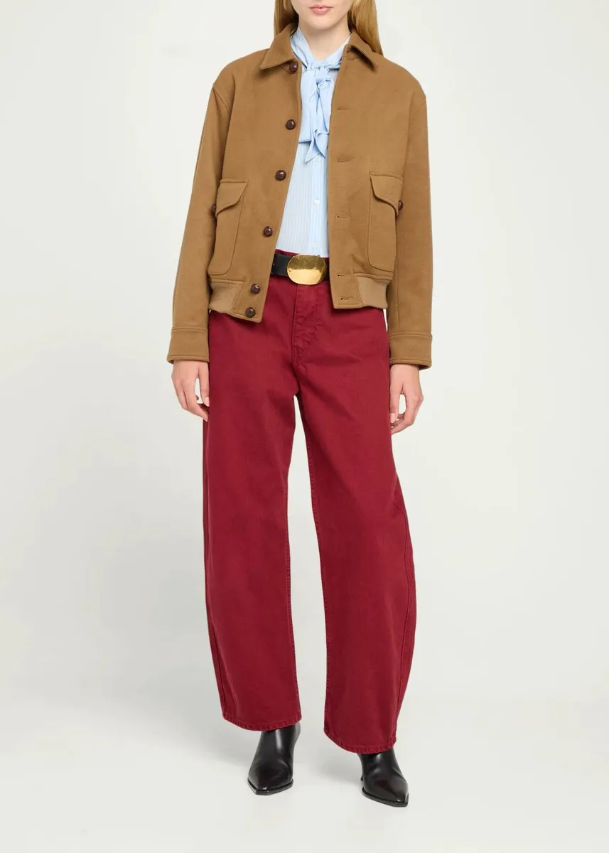 Nili Lotan Tribeca Barrel-Leg Ankle Jeans | Thumbnail 2