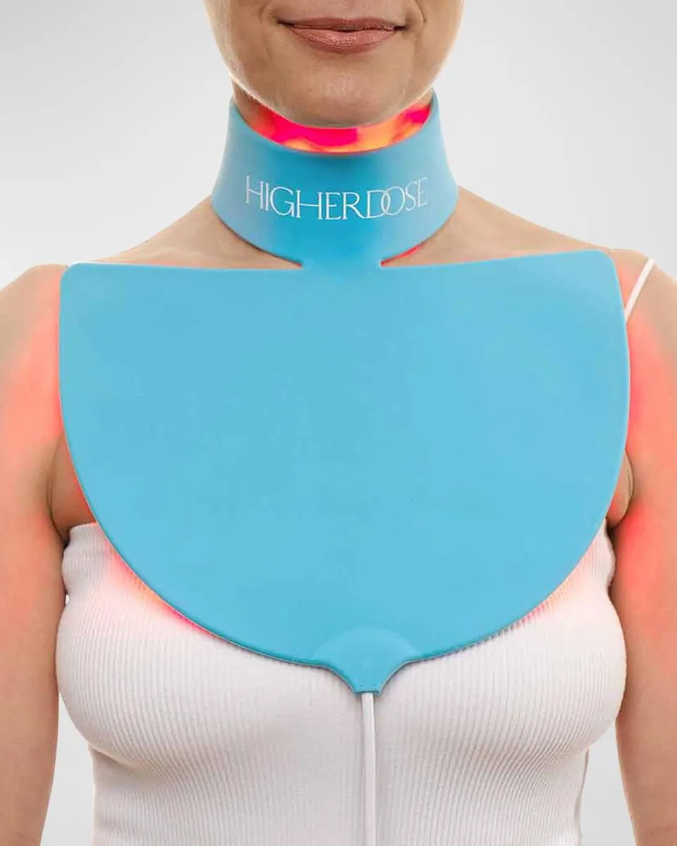 HigherDOSE Red Light Neck Enhancer Mask | Thumbnail 2 HigherDOSE Red Light Neck Enhancer Mask | Thumbnail 2