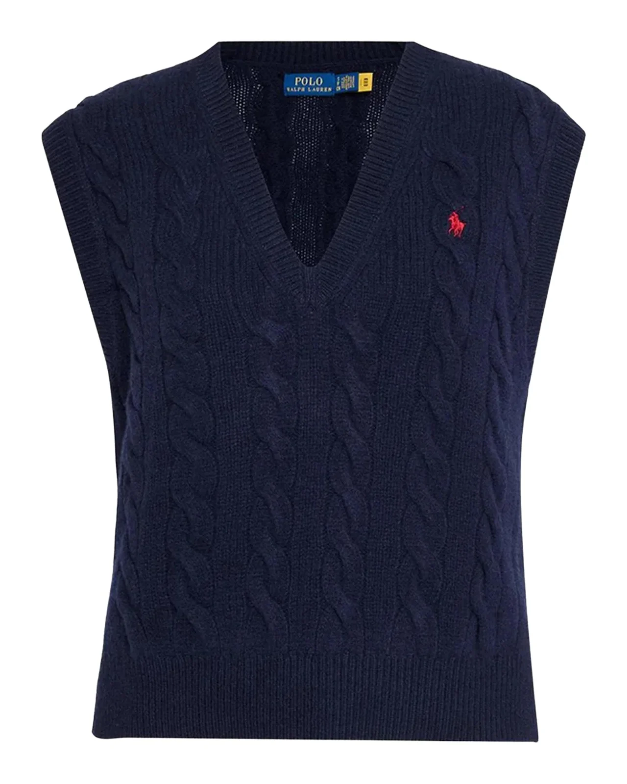Cable Wool-Cashmere Vest Cable Wool-Cashmere Vest
