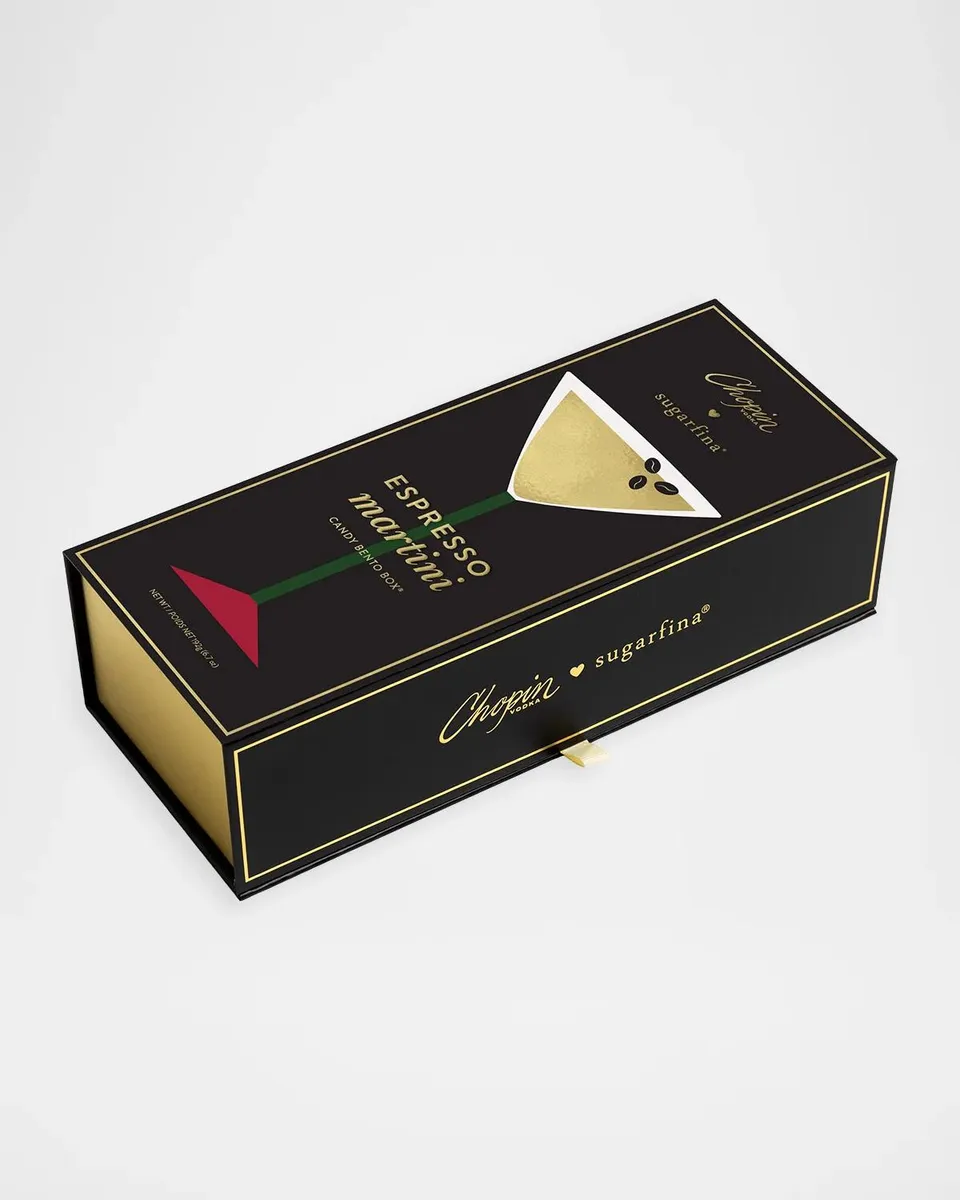 Sugarfina x Chopin Vodka Espresso Martini 3-Piece Bento Box | Thumbnail 4 Sugarfina x Chopin Vodka Espresso Martini 3-Piece Bento Box | Thumbnail 4