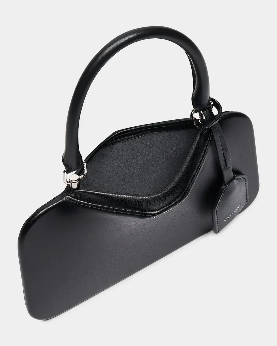 Courrèges Shadow Small Faux Leather Top Handle Bag | Thumbnail 4 Courrèges Shadow Small Faux Leather Top Handle Bag | Thumbnail 4