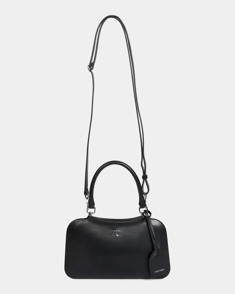Courrèges Shadow Small Faux Leather Top Handle Bag | Thumbnail 6 Courrèges Shadow Small Faux Leather Top Handle Bag | Thumbnail 6