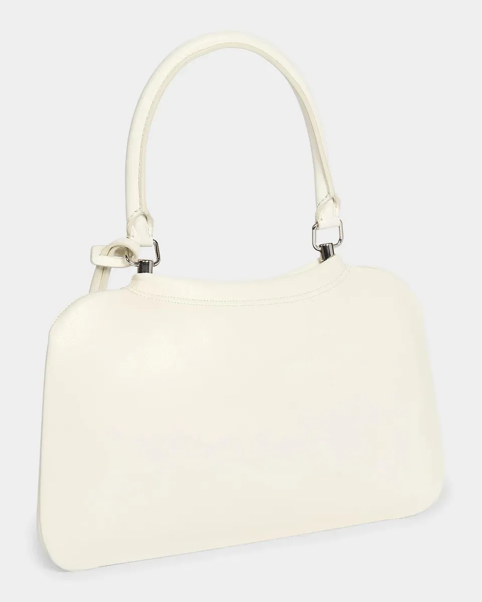Courrèges Shadow Small Faux Leather Top Handle Bag | Thumbnail 2 Courrèges Shadow Small Faux Leather Top Handle Bag | Thumbnail 2