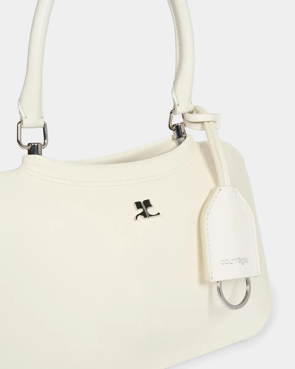 Courrèges Shadow Small Faux Leather Top Handle Bag | Thumbnail 5 Courrèges Shadow Small Faux Leather Top Handle Bag | Thumbnail 5