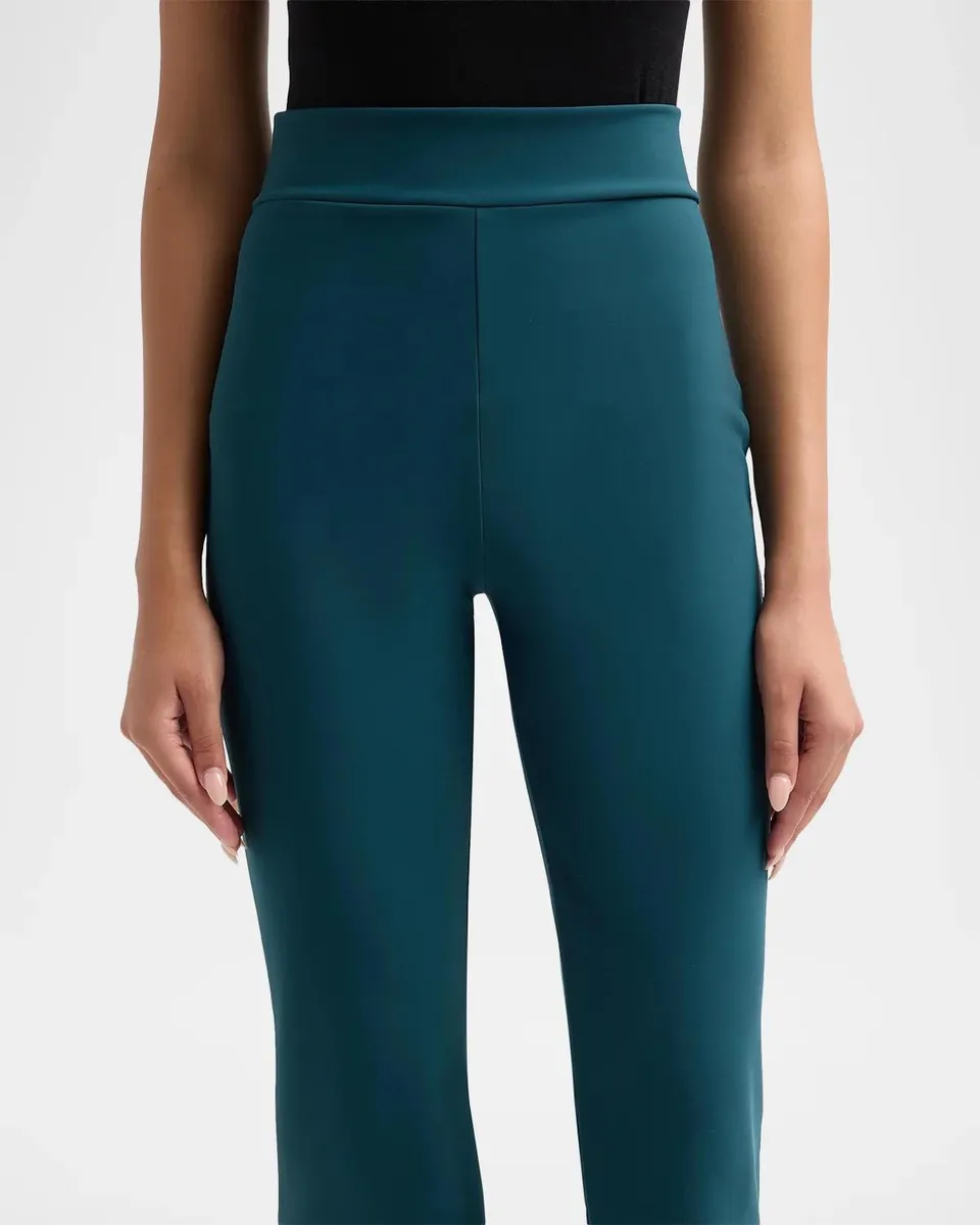 Chiara Boni La Petite Robe Venusette Straight-Leg Stretch Pants | Thumbnail 5