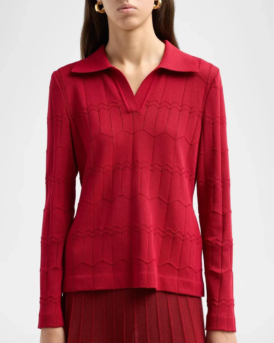 Misook Geometric Tunic | Thumbnail 5 Misook Geometric Tunic | Thumbnail 5