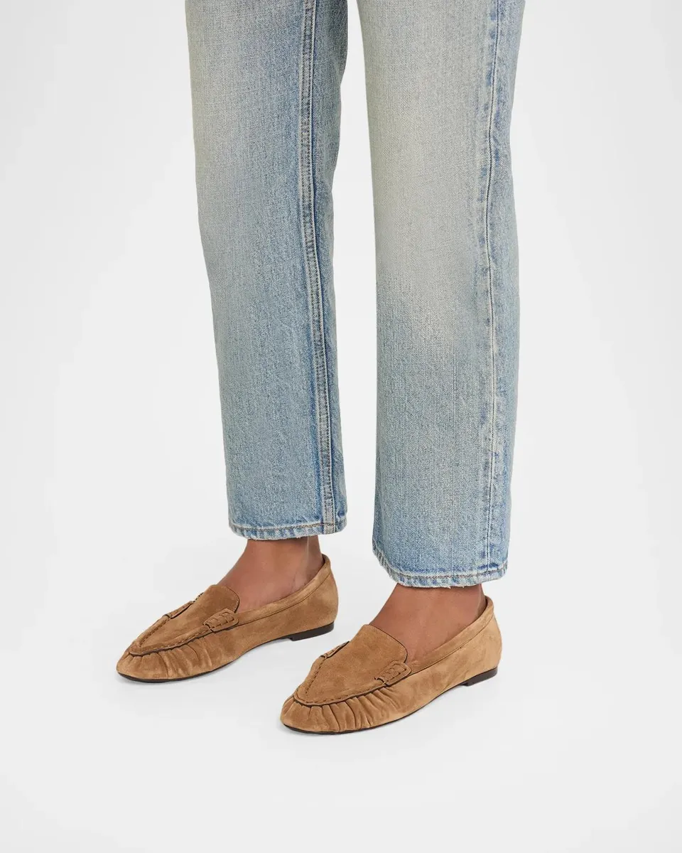 Saint Laurent BB Splendor Suede Loafers | Thumbnail 2