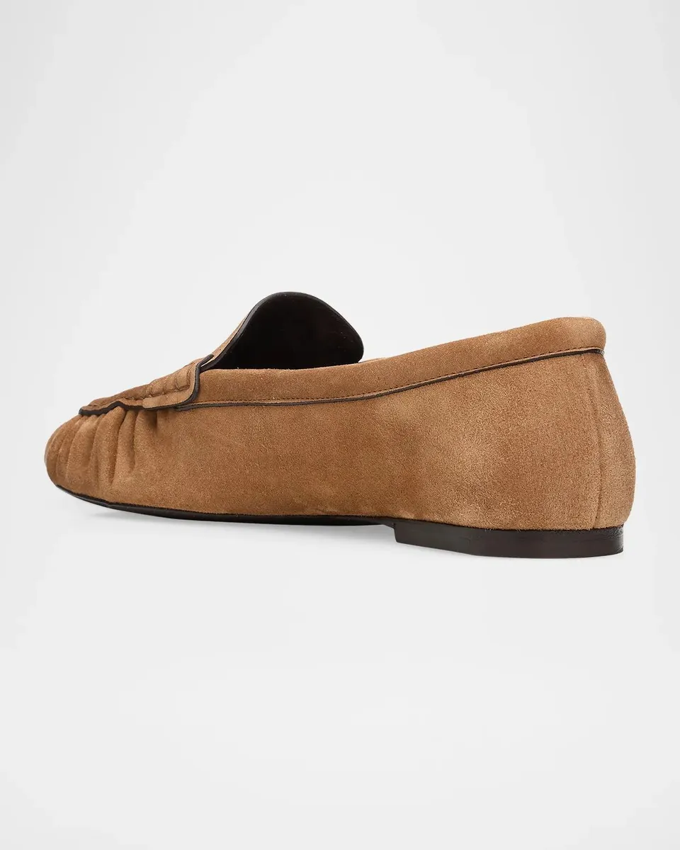 Saint Laurent BB Splendor Suede Loafers | Thumbnail 4